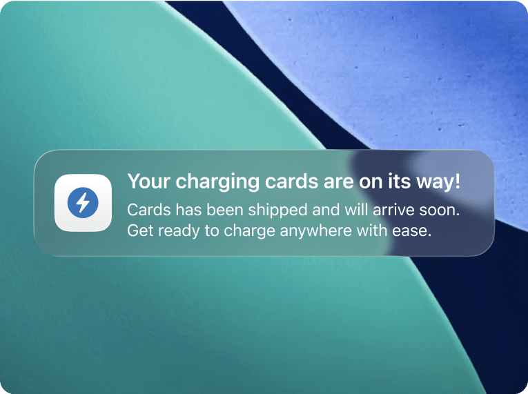 Order notification push