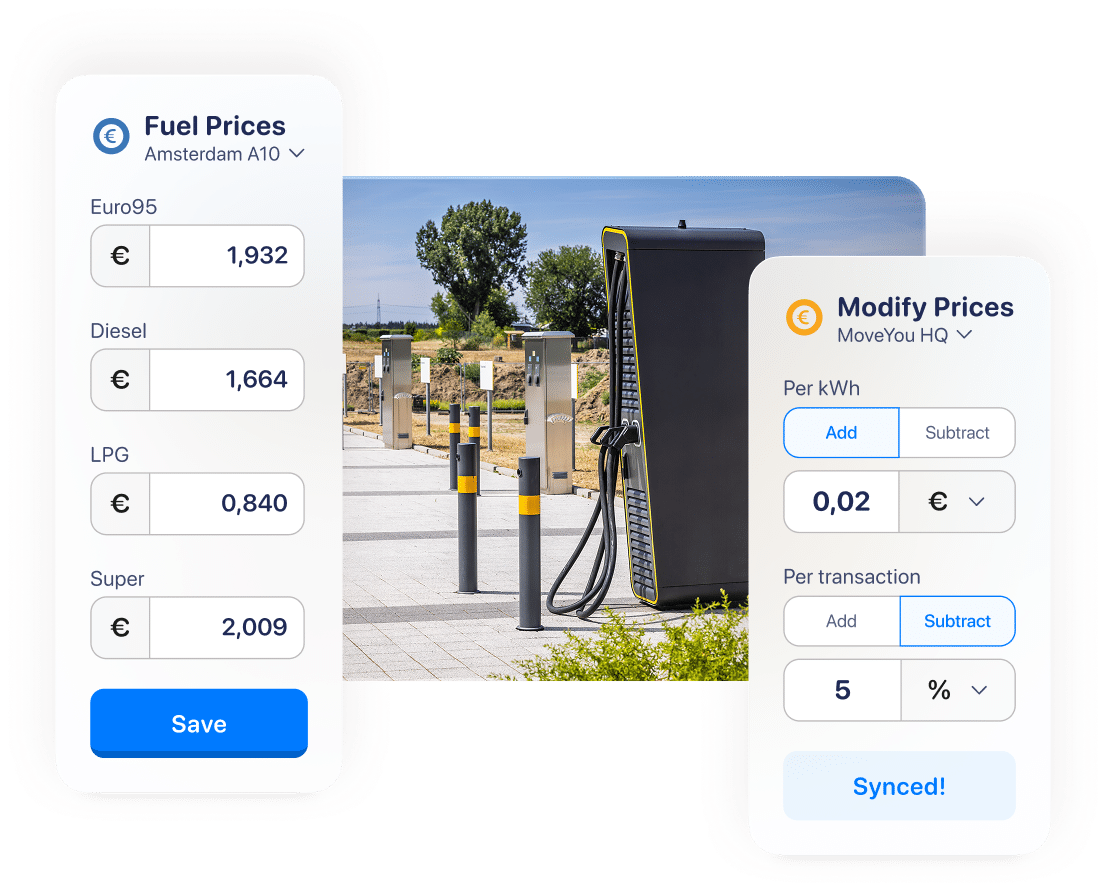 Price management fuel ev