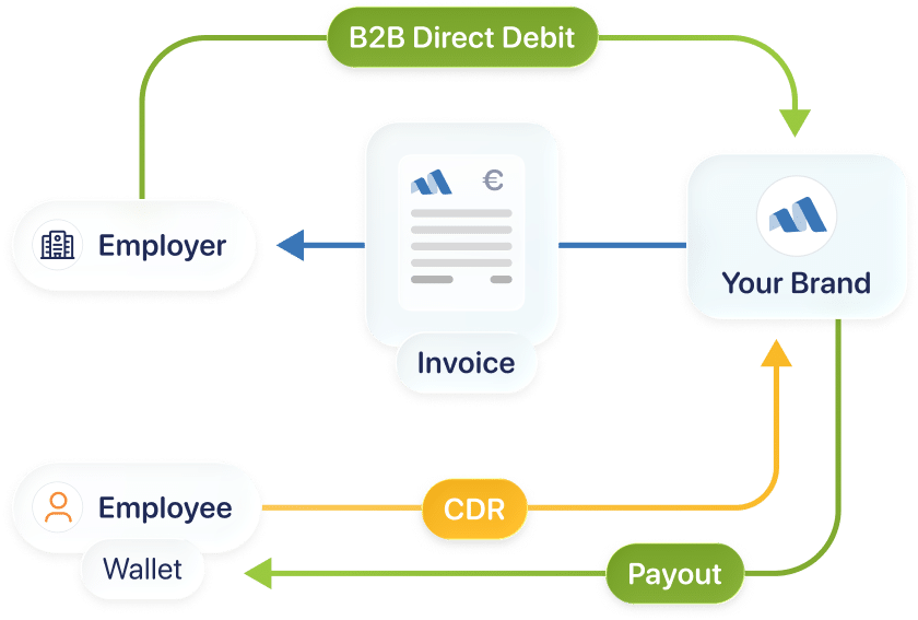 b2b direct debit